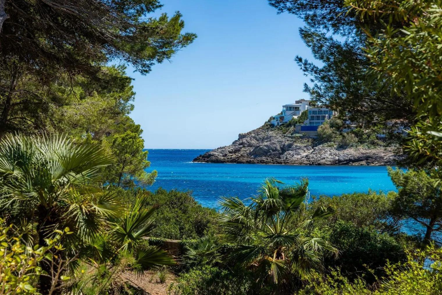 Casa Aladern On The Beach Mhm Villa Font de sa Cala Exterior foto